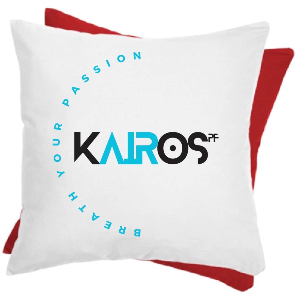 Two-Tone Cushion with KAIROSpf Logo