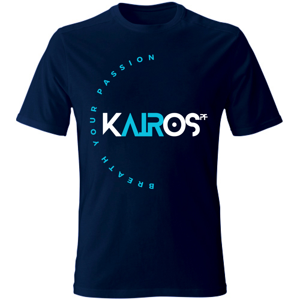 T-Shirt Uomo Logo KAIROSpf nera