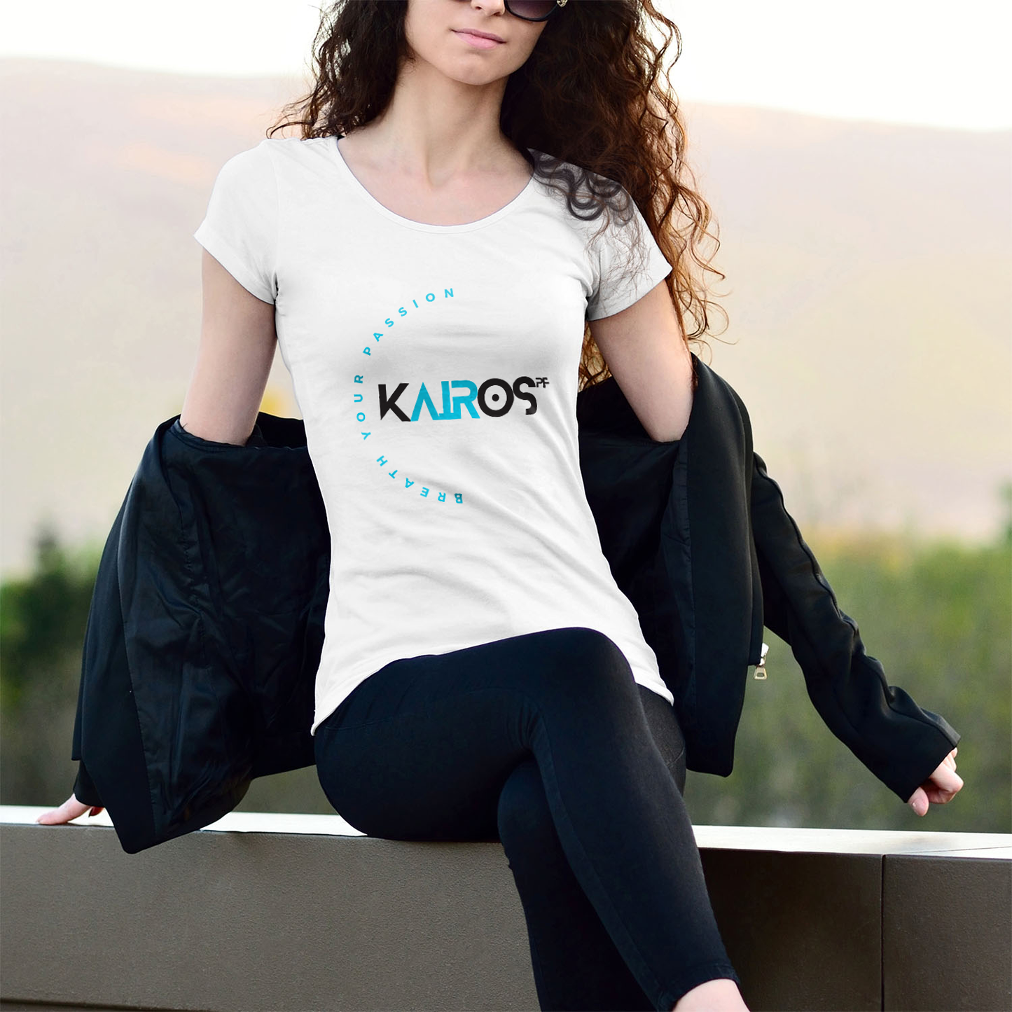 KAIROSpf Logo Women's T-Shirt White