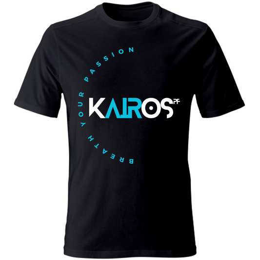 T-Shirt Uomo Logo KAIROSpf nera