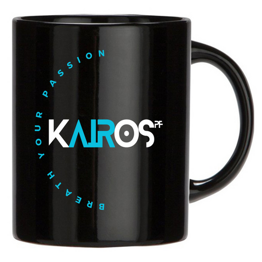 Black Mug Logo KAIROSpf