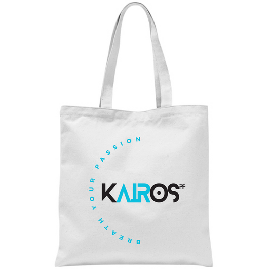 White KAIROSpf Logo Bag